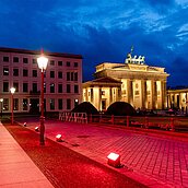 Ansicht der Event-Location Berlin; Ansicht Brandenburger Tor 