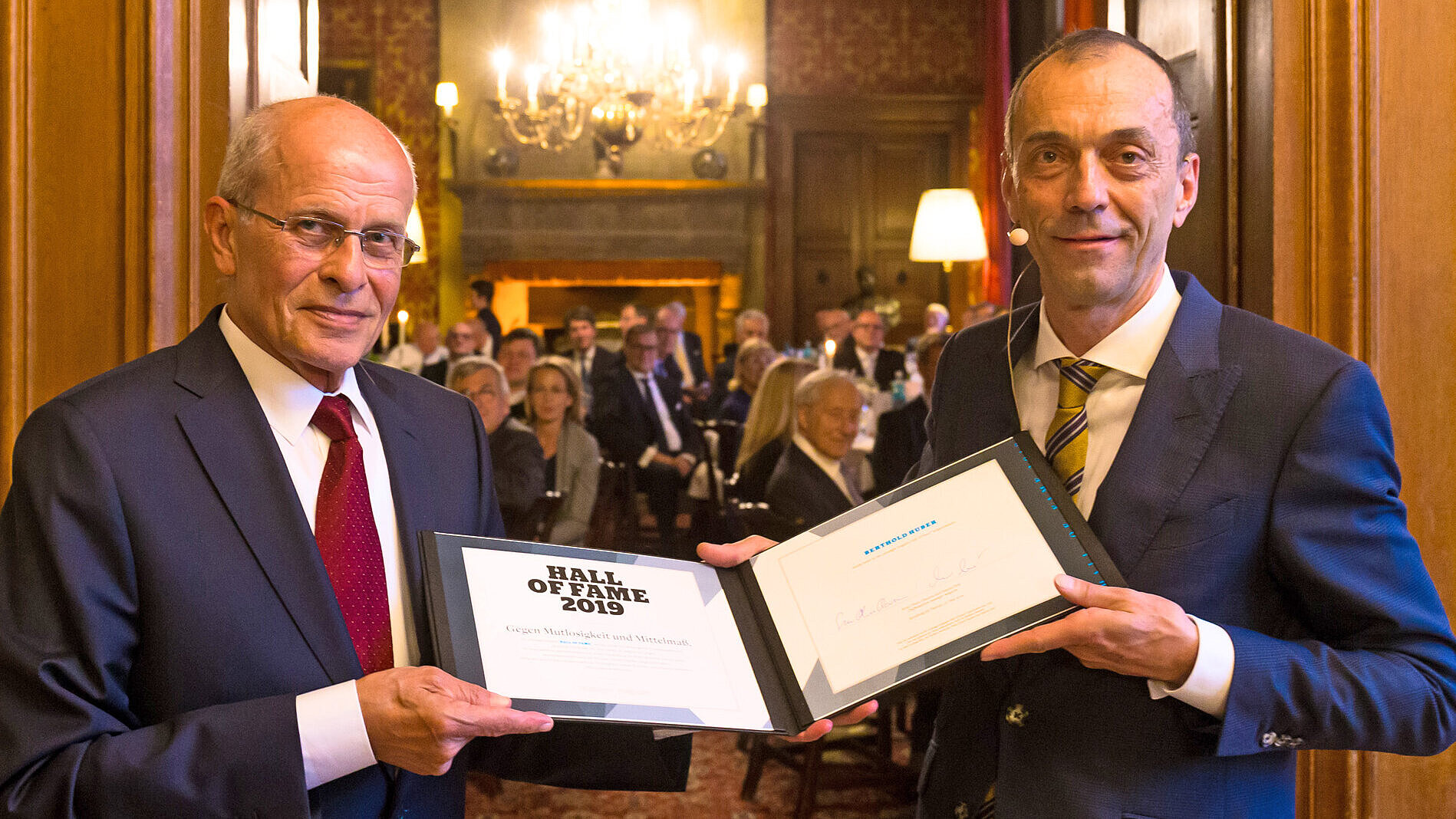 Hall of Fame der deutschen Wirtschaft 2019