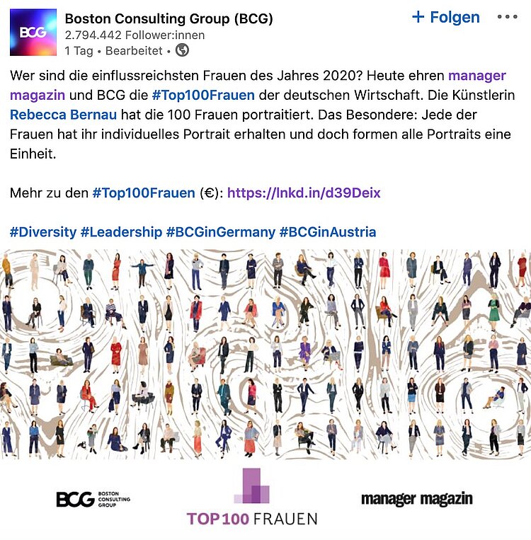 Symbolbild führt zu Social Media